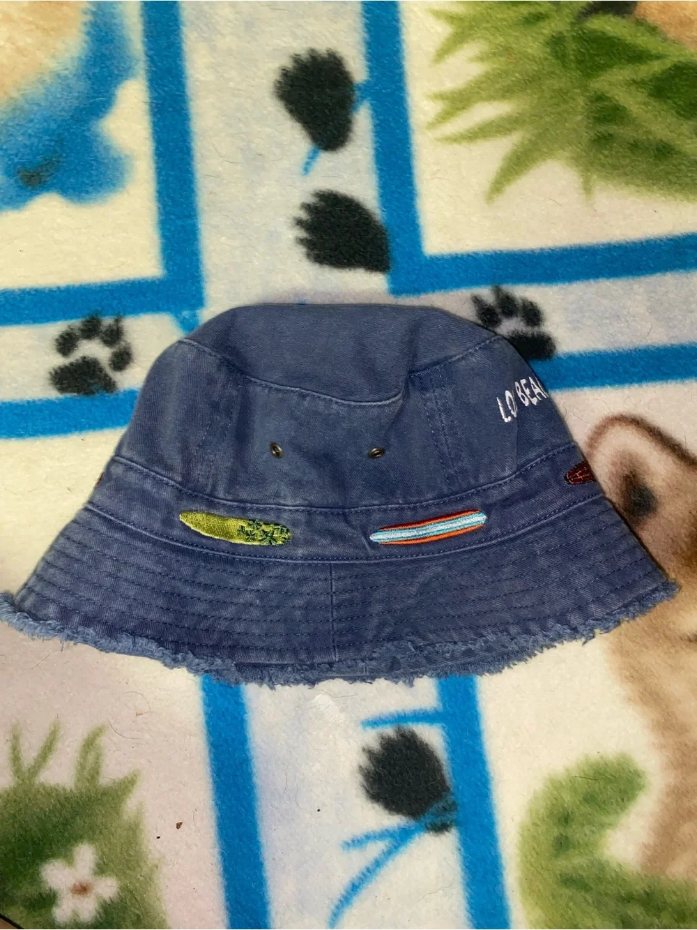 Kids' Navy Bucket Hat